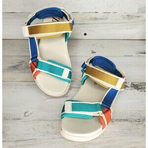 Zara Multicolor Casual Strappy Sandals Unisex Toddler Size EU 28 / US 11